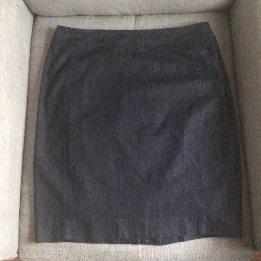 Ann Taylor LOFT denim pencil skirt